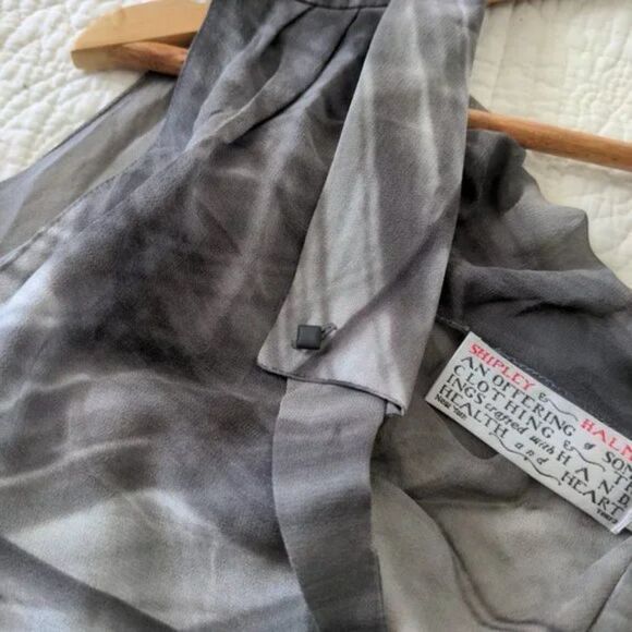 Barneys New York Black and Gray Mini Dress - Picture 9 of 13